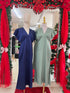 Women V-Neck Long Maxi Dress